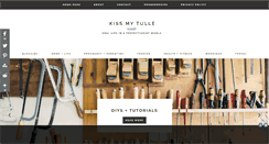 Desktop Screenshot of kissmytulle.com